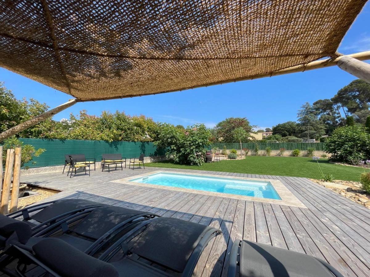 Mas Provencale Jardin Piscine Villa Saint-Cyr-sur-Mer Luaran gambar